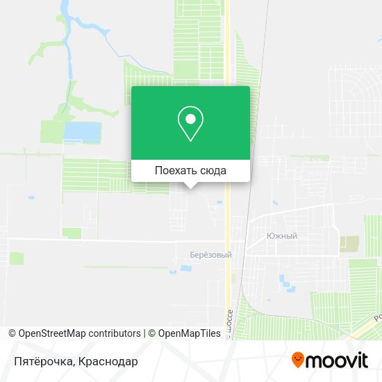 Карта Пятёрочка