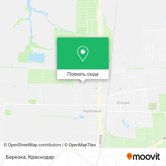 Карта Березка