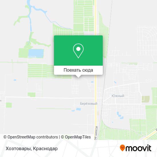 Карта Хозтовары