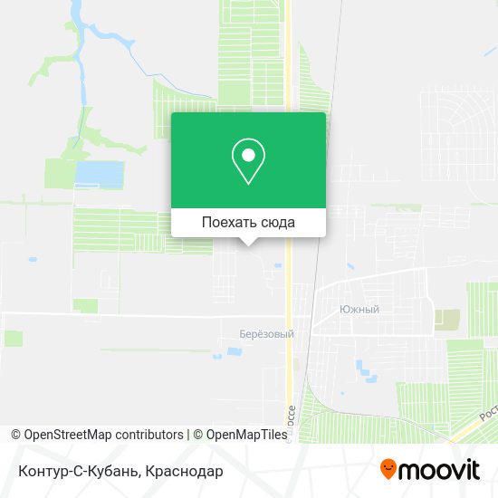 Карта Контур-С-Кубань