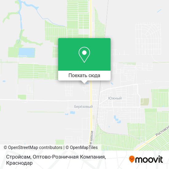 Карта Стройсам, Оптово-Розничная Компания