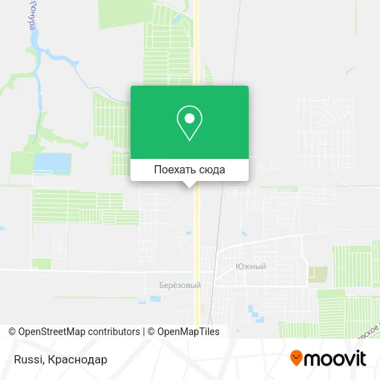 Карта Russi