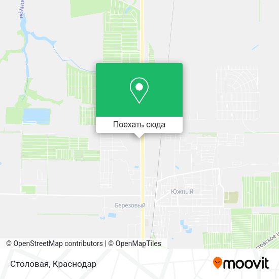 Карта Столовая