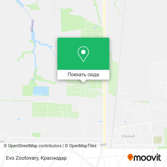 Карта Evo Zootovary