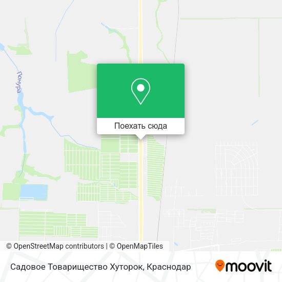 Карта Садовое Товарищество Хуторок