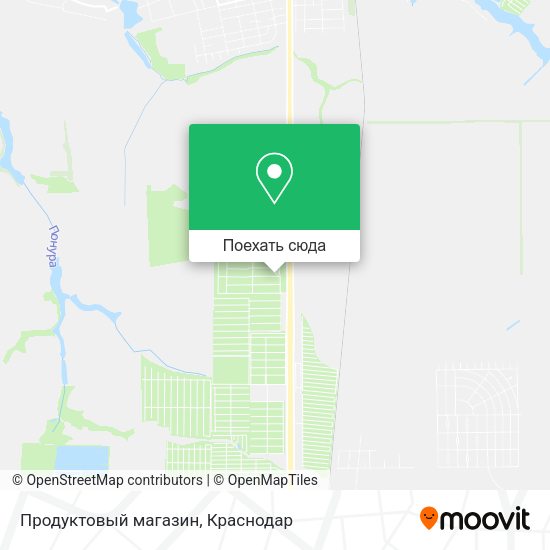 Карта Продуктовый магазин