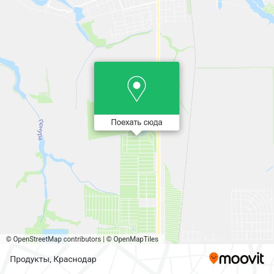 Карта Продукты