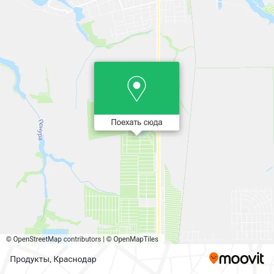 Карта Продукты