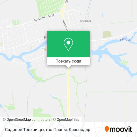Карта Садовое Товарищество Планы