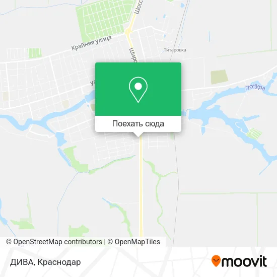 Карта ДИВА
