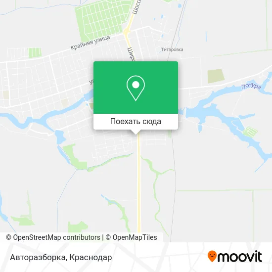 Карта Авторазборка
