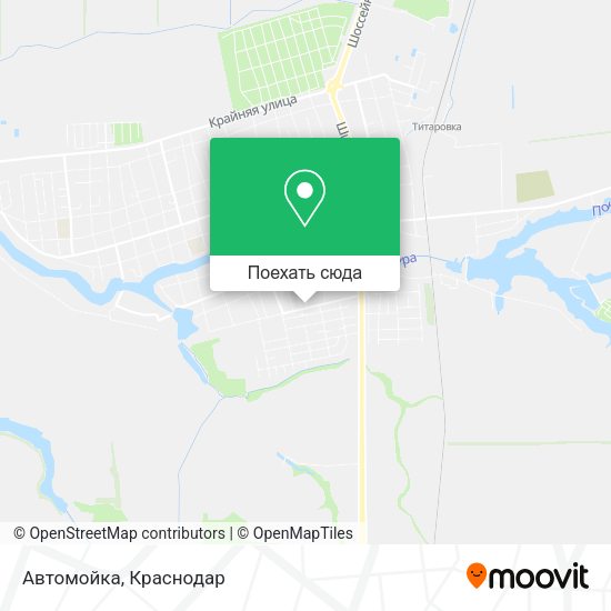 Карта Автомойка