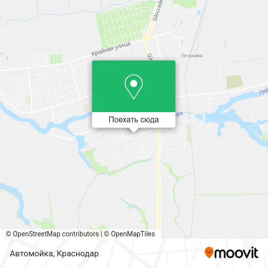 Карта Автомойка