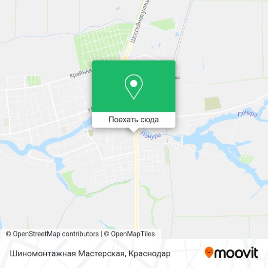 Карта Шиномонтажная Мастерская