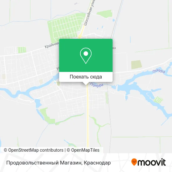 Карта Продовольственный Магазин