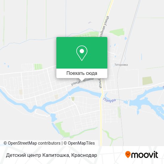 Карта Детский центр Капитошка