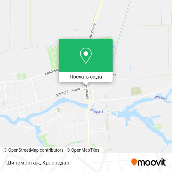 Карта Шиномонтаж