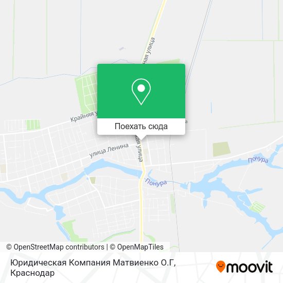 Карта Юридическая Компания Матвиенко О.Г
