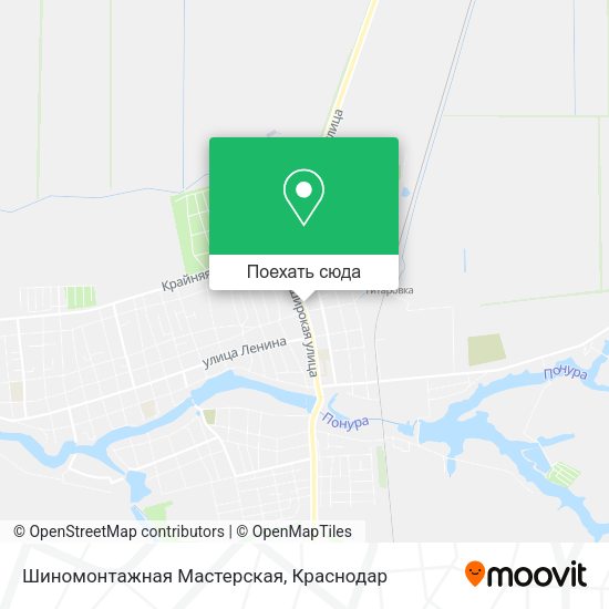 Карта Шиномонтажная Мастерская