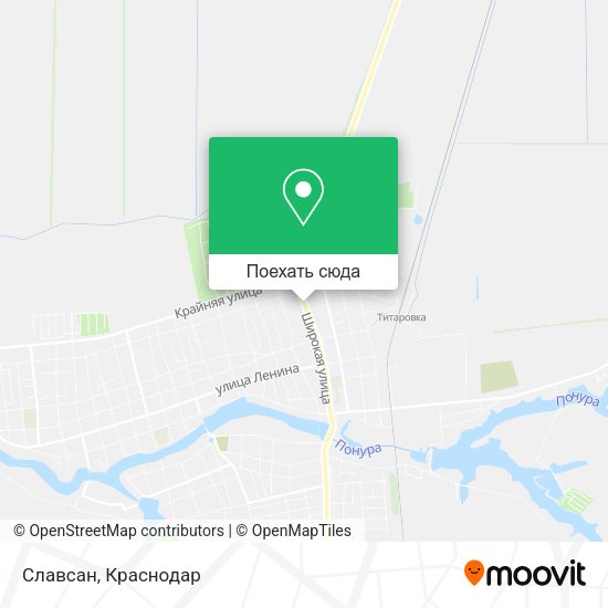 Карта Славсан