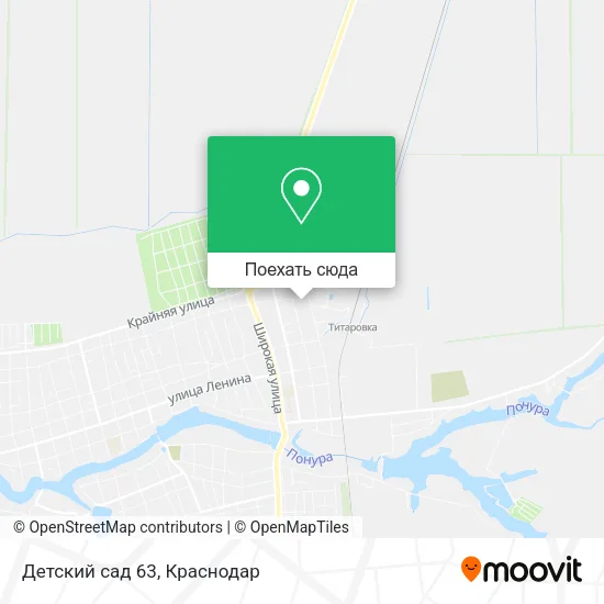 Карта Детский сад 63