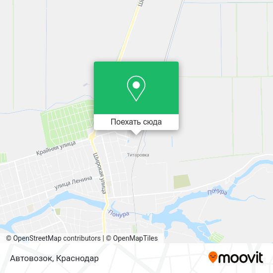 Карта Автовозок
