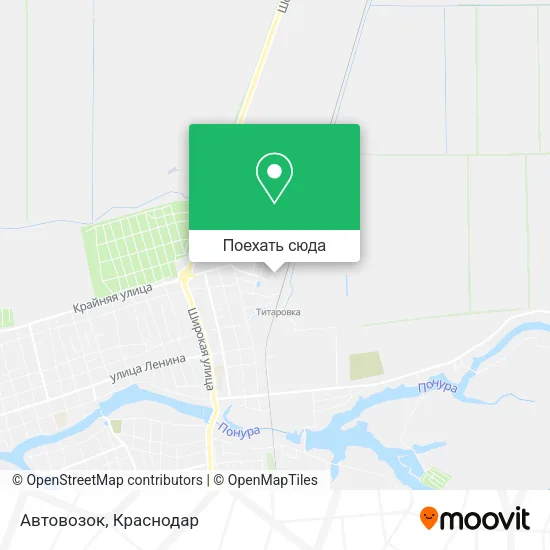 Карта Автовозок