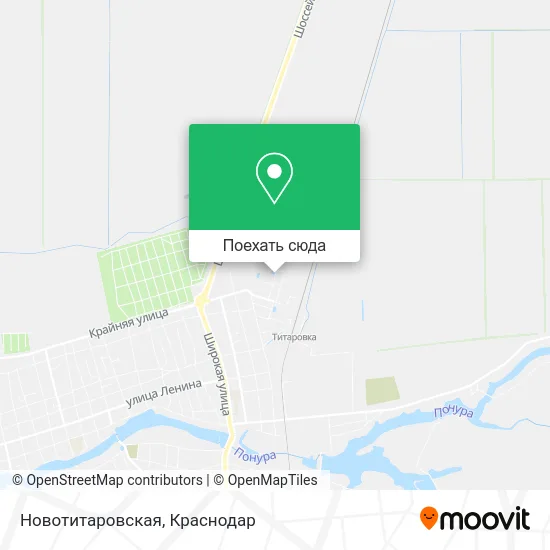 Карта Новотитаровская