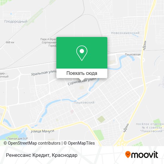 Карта Ренессанс Кредит