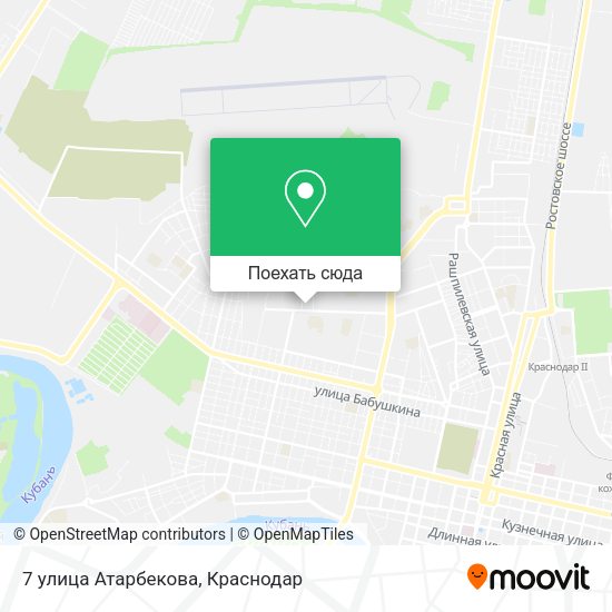 Карта 7 улица Атарбекова