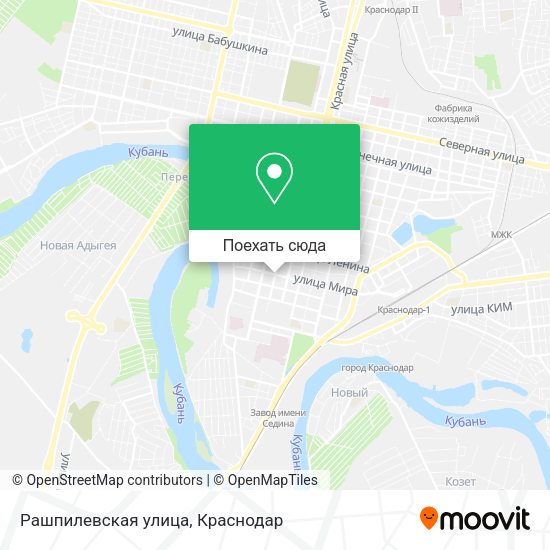 Карта Рашпилевская улица