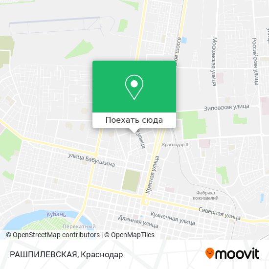 Карта РАШПИЛЕВСКАЯ