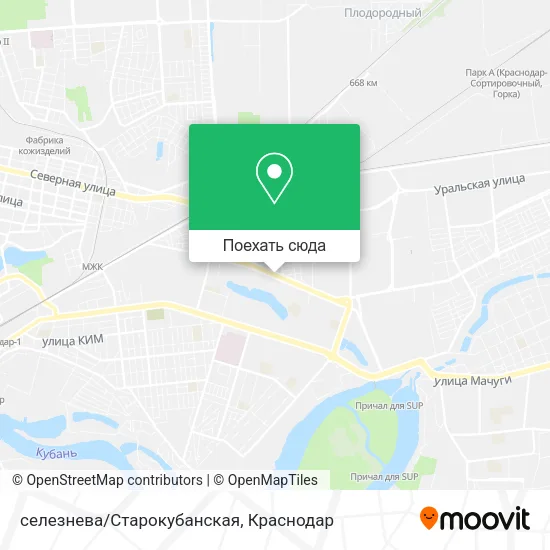 Карта селезнева/Старокубанская