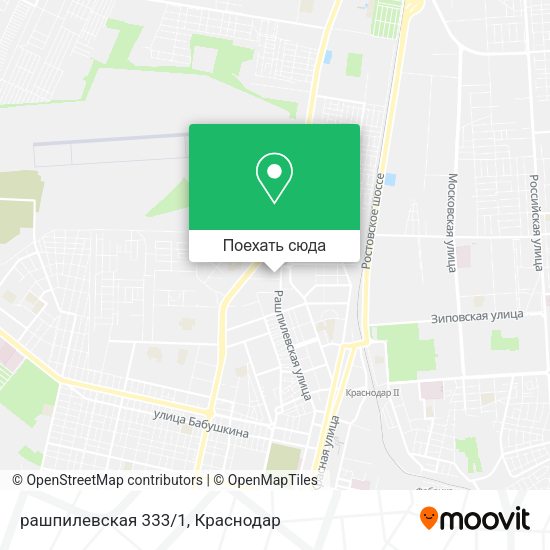 Карта рашпилевская 333/1