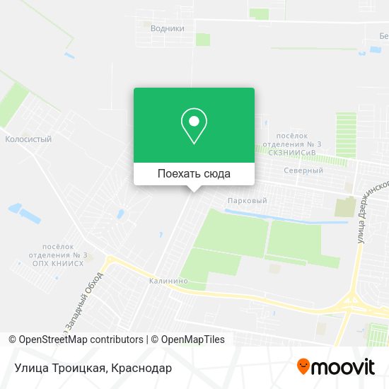 Карта Улица Троицкая