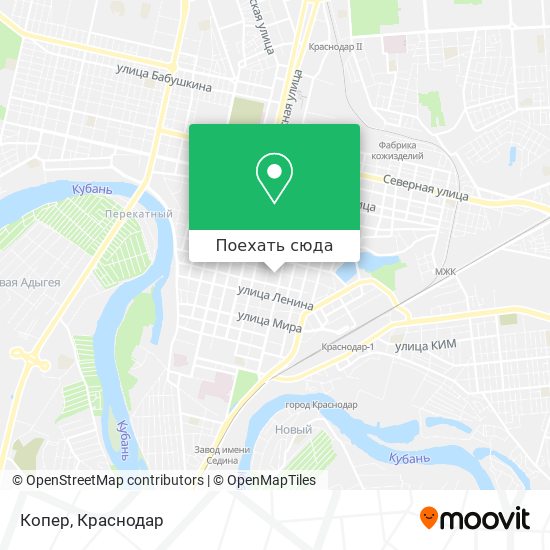 Карта Копер