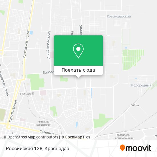 Карта Российская 128