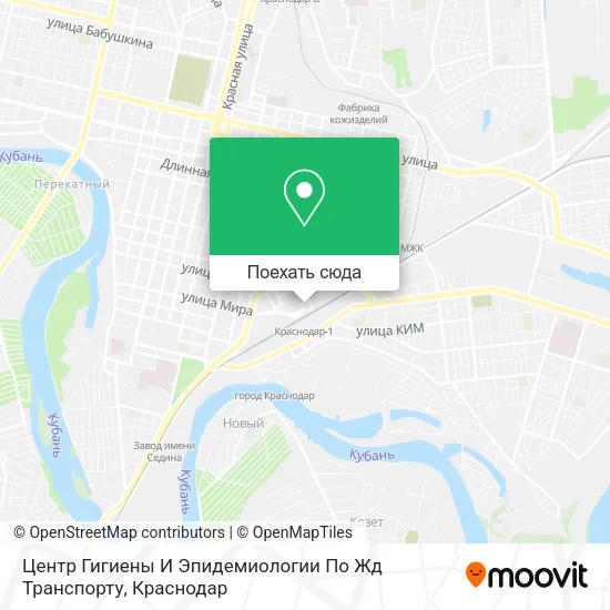 Карта Центр Гигиены И Эпидемиологии По Жд Транспорту