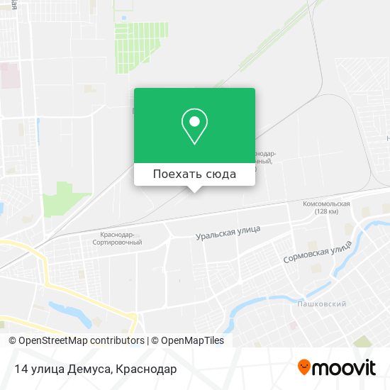 Карта 14 улица Демуса