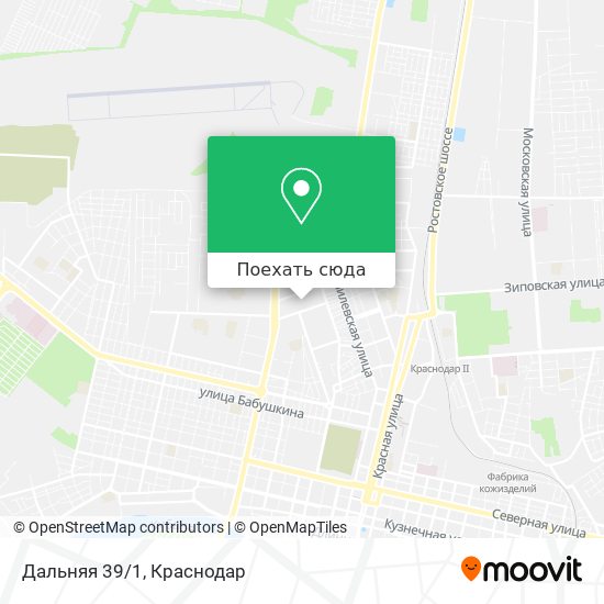 Карта Дальняя 39/1