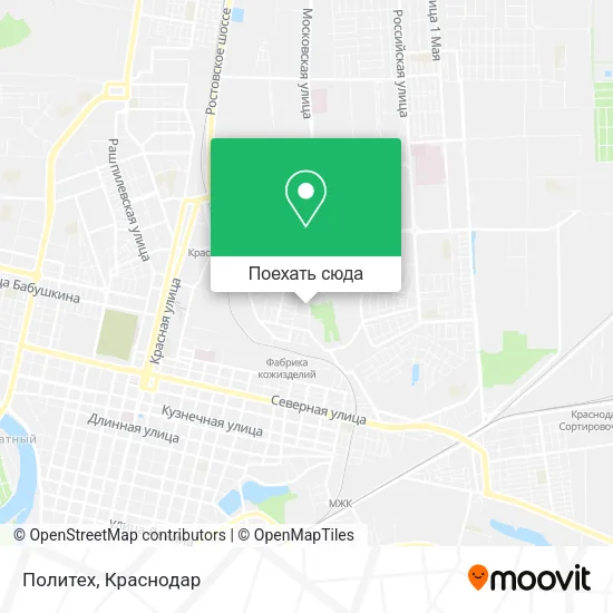 Карта Политех
