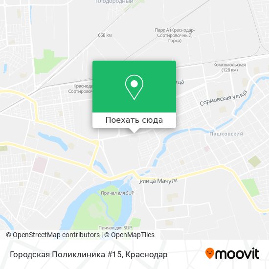 Карта Городская Поликлиника #15