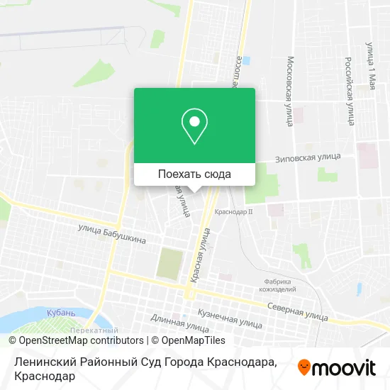 Карта Ленинский Районный Суд Города Краснодара