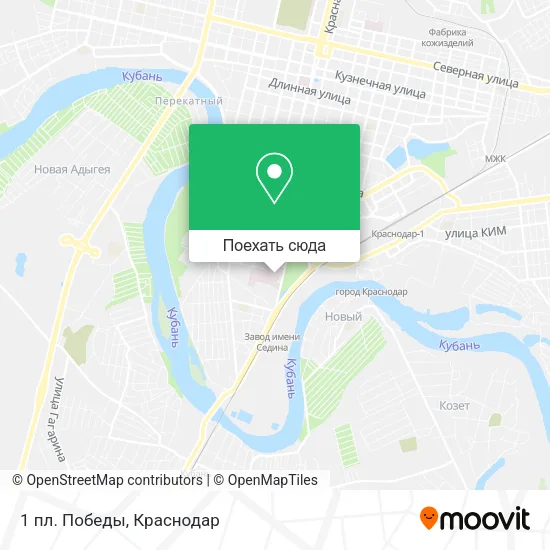 Карта 1 пл. Победы