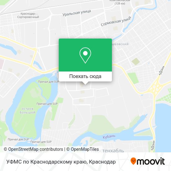 Карта УФМС по Краснодарскому краю