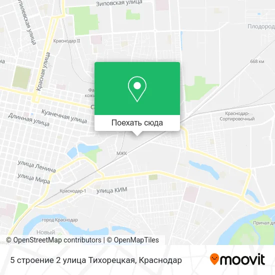 Карта 5 строение 2 улица Тихорецкая