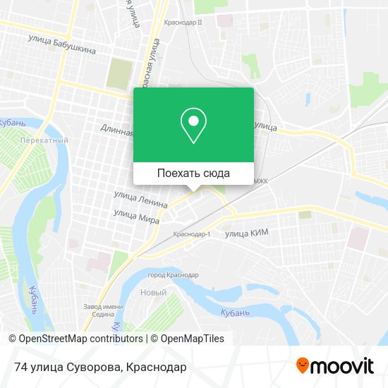 Карта 74 улица Суворова