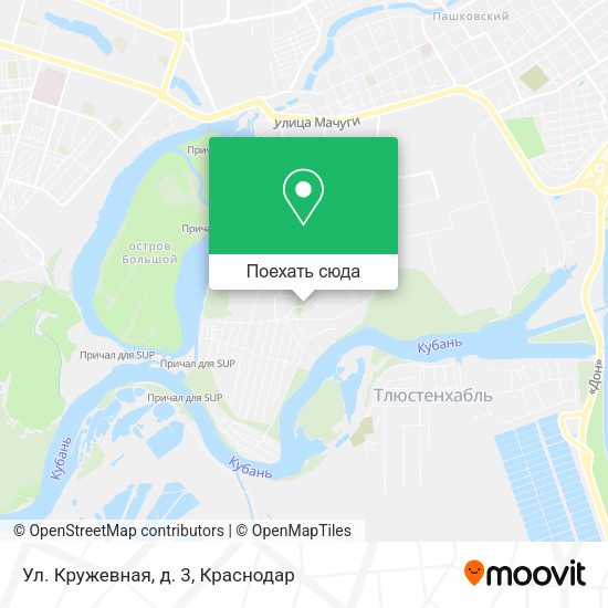 Карта Ул. Кружевная, д. 3