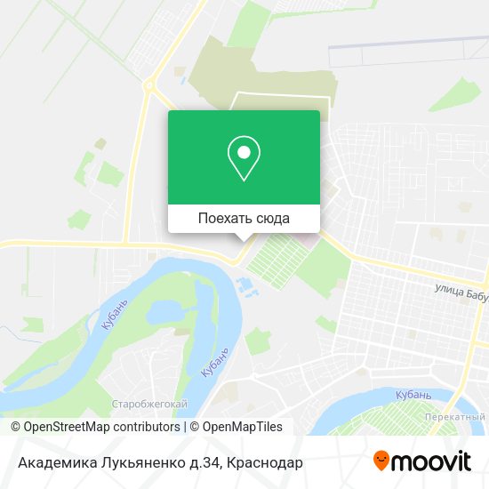 Карта Академика Лукьяненко д.34