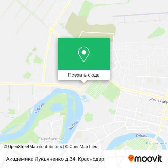 Карта Академика Лукьяненко д.34